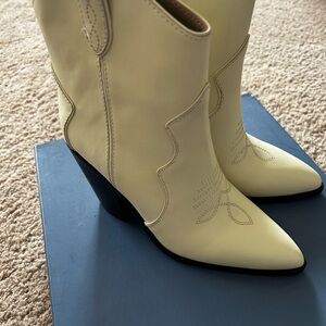Paige brand cowboy boots short
